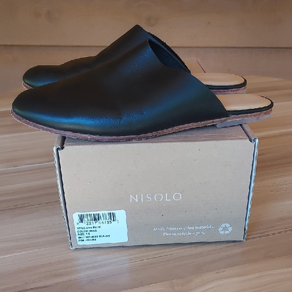 Nisolo Lima Slip-on Mules - Picture 1 of 10